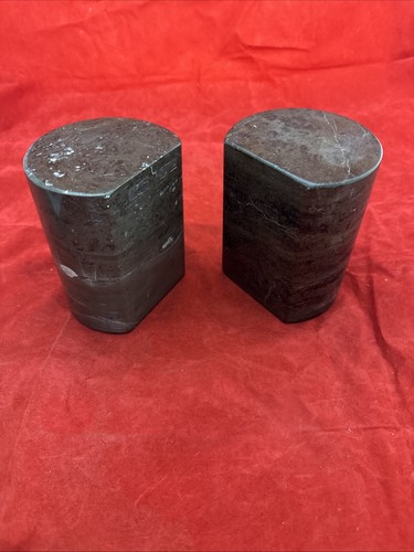 Texas Oilfield Core Sample Bookends San Andres 4050 Ft Paleozoic Permian 230k