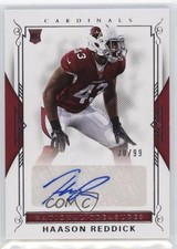 2017 Panini National Treasures Rookie Signatures 30/99 Haason Reddick Auto 15r3