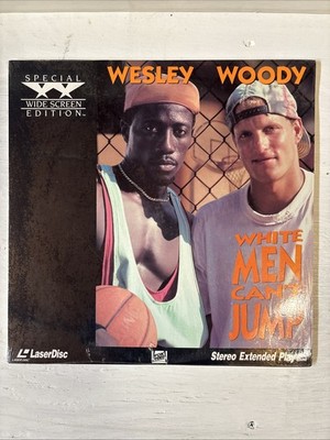 White Men Can't Jump LaserDisc Special Edition WS Woody Harrelson Wesley Snipes