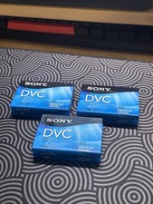 3 BRAND NEW Sony DVM60PRR Premium MiniDV 60min LP: 90 Digital Video Cassettes