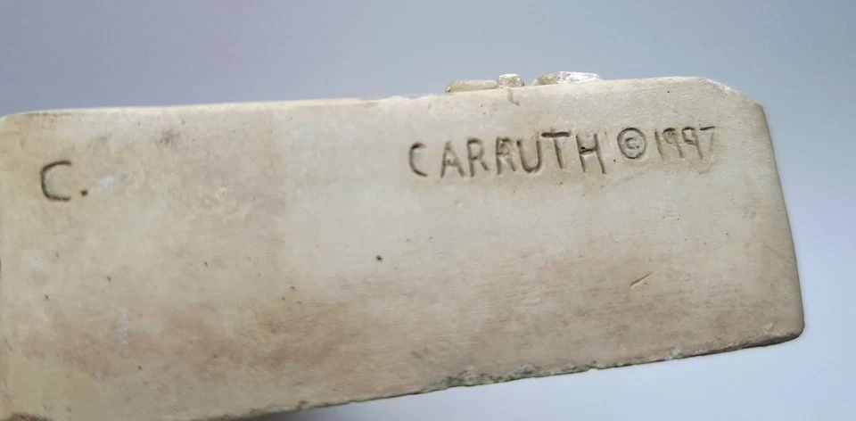 Carruth Studio Frog Prince Lady Bug 墙面温度计 1997 铸石(工作) — 第 4/4 张图片