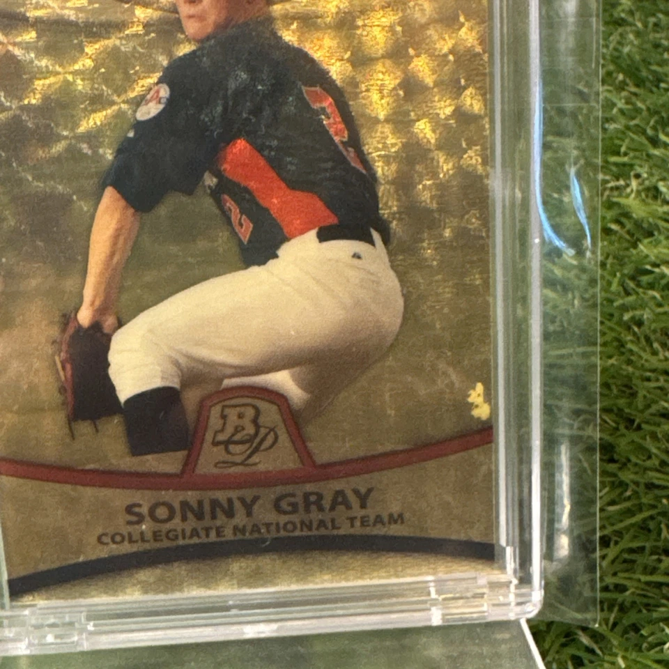 2010 Bowman Platinum PP37 USA SUPERFRACTOR SONNY GRAY 1/1 RC Rookie One Of One!! - Image 2 of 4