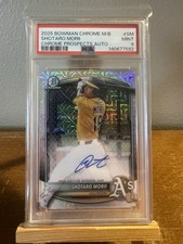2025 Bowman Chrome Mega Box Autograph Shotaro Morii BMA-SM Auto Rc Next Ohtani ?