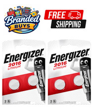 Image of Energizer CR2016 3V Lithium Coin Cell Battery 2016 DL2016 BR2016 Batteries