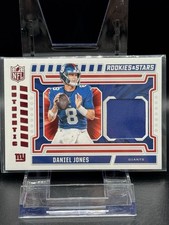 2024 Panini Rookies & Stars — Daniel Jones Authentic Jersey Relic (Giants)