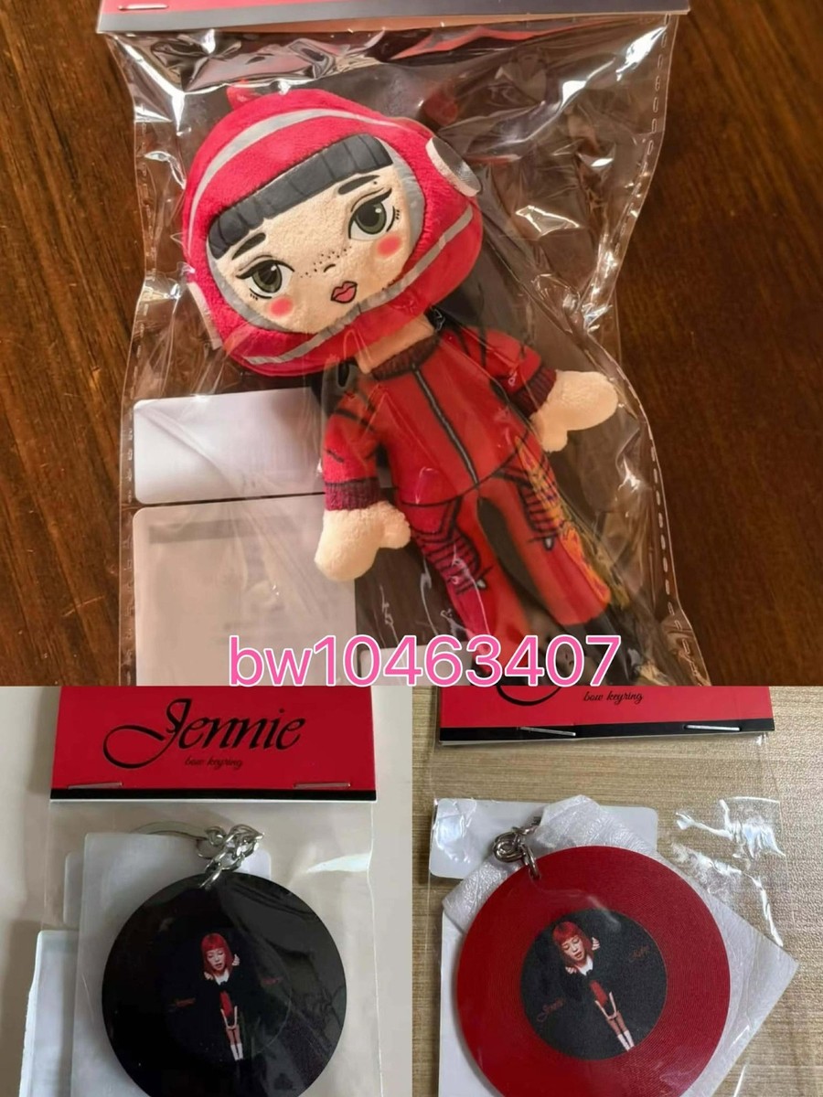 SEALED BLACKPINK JENNIE OFFICIAL RUBY POP UP MD PLUSH KEYRING KEY