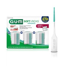 GUM Soft-Picks Original, Easy to Use Dental Picks for Teeth Cleaning and Gum ...