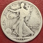 1917-S (REV) Walking Liberty Half Dollar. Free Shipping