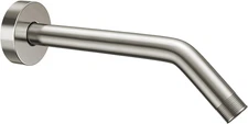 10 Inch Shower Arm Modern Wall Mounted Shower Extension Arm Pipe with Flange and