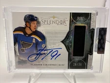 2017-18 upper deck splendor Vladimir Tarasenko  28/36