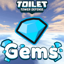 1m - 10m TTD GEMS 💎 Toilet Tower Defense 💎 Roblox