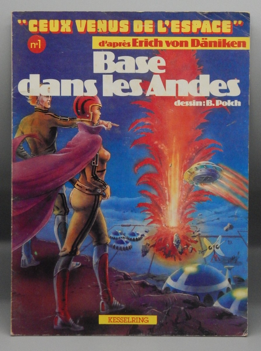 Erich Von Daniken ANCIENT ALIENS comic book DESCENT IN THE ANDES