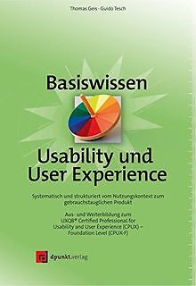 Basiswissen Usability und User Experience: Aus- und... | Buch | Zustand sehr gut