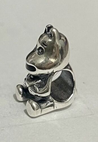 Happy Smiling Moomin S925 Sterling Silver Bracelet Charm With Gift Bag Cute Gift - Picture 2 of 4