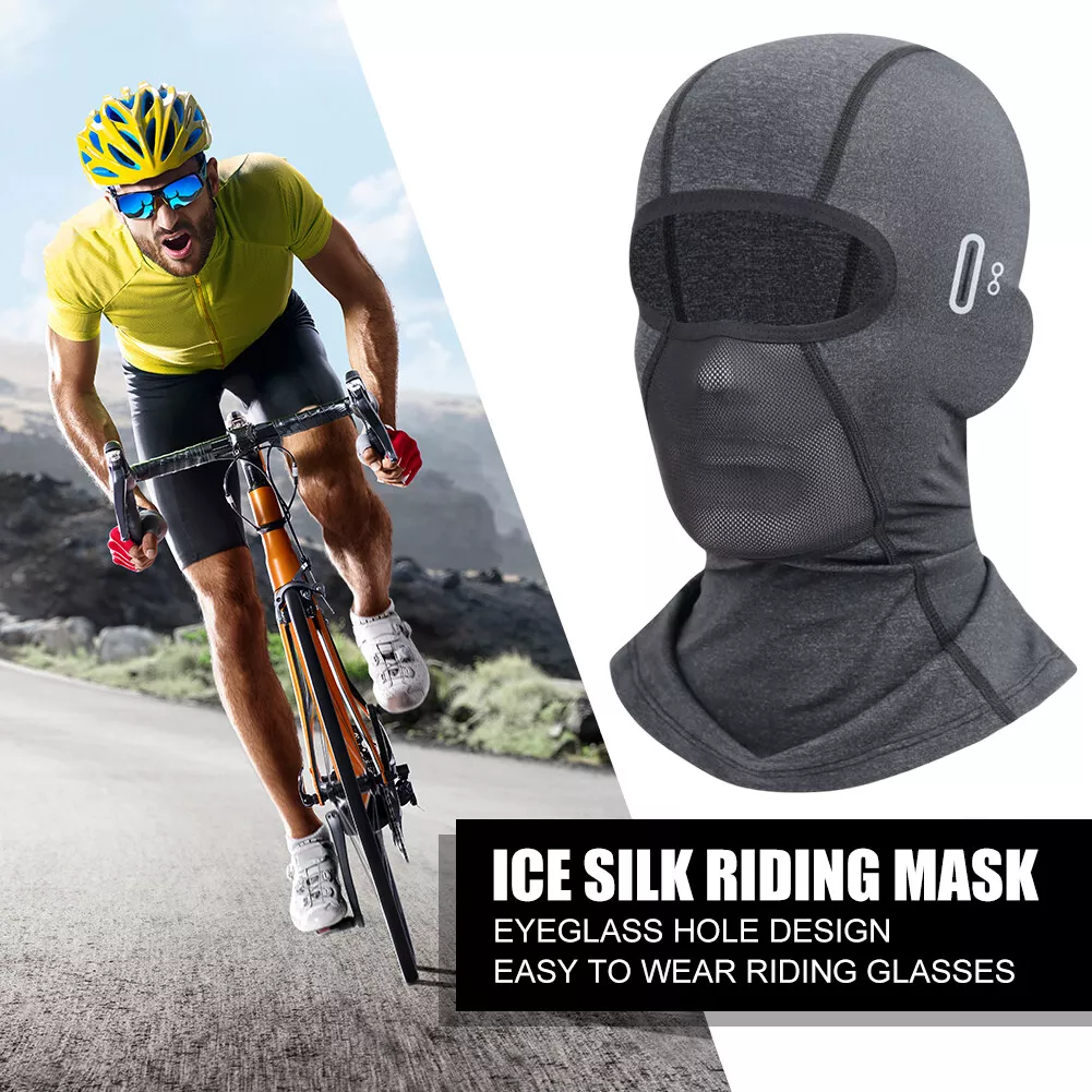 Bike Mask Neck Face Hood Eyeglass Hole Full Face Mask for Cycling