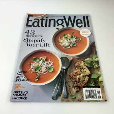 Eating Well Magazine Sept 2020 Speedy Italian Dinners Freezing Summer Produce
