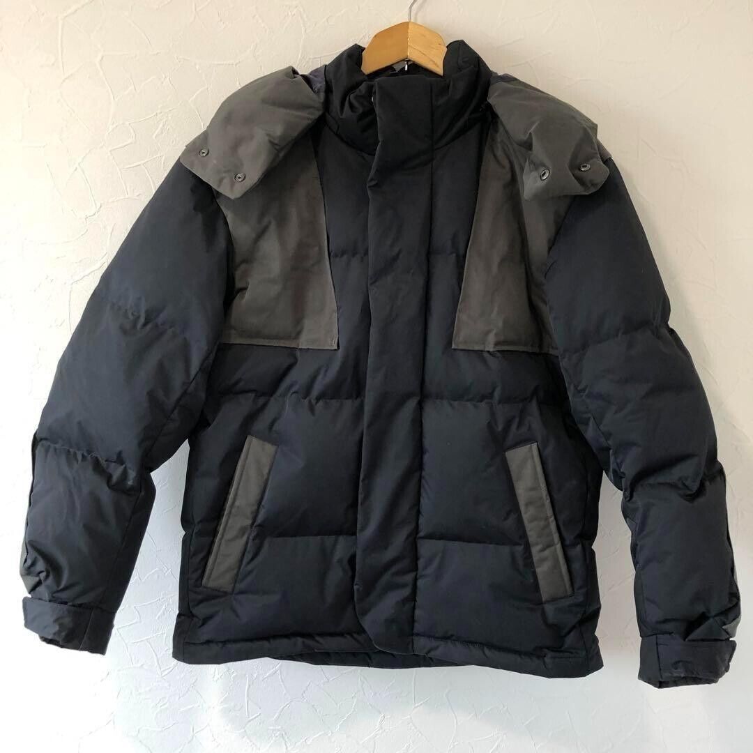 UNIQLO Jil Sander Over Size Down Jacket Gray Black Mens Size UNIQLO Jil Sander Over Size Down Jacket Gray Black Mens Size