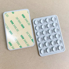 Light Gray Silicone Suction Phone Case Adhesive Mount octobuddy like