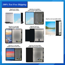 LCD Display Touch Screen Digitizer For iPad Pro 10.5 Pro 9.7 11 12.9 1st 2nd 3rd