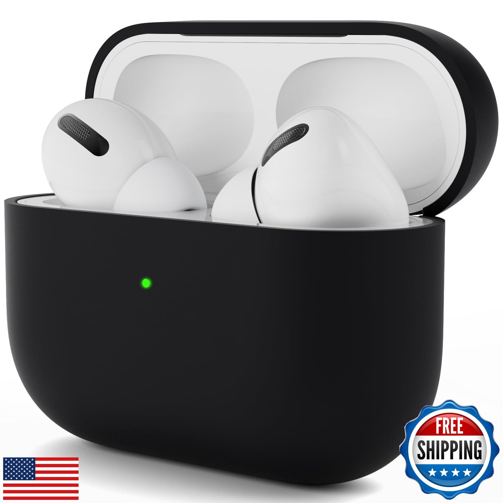 ORNARTO Liquid Silicone Protective Case for AirPods Pro-image