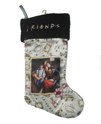 Friends TV Show Christmas Holiday Stocking Picture Lobster Coffee Frame Chandler