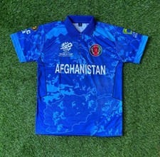 Men's T20 ICC Cricket World Cup USA Version 2024 Afghanistan Fan Jersey T-Shirt