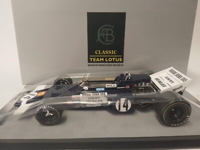 Tecnomodel Lotus 72 #14 Graham Hill Mexikanischer GP 1970 1/18 TM18-257E