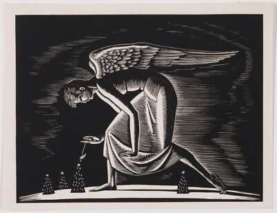 #ad #ad Angel : Rockwell Kent : Archival Quality Fine Art Print 13quot;X19quot; $79.01