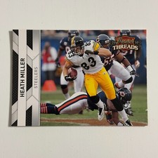 2010 Panini Threads - #116 Heath Miller - STEELERS - BUY 2 GET 2 FREE