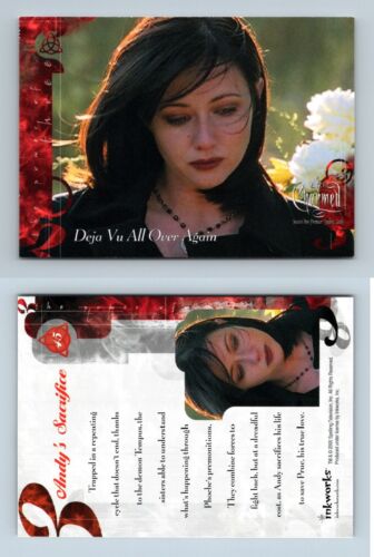Andy's Sacrifice #45 Charmed Season 1 Inkworks 2000 Trading Card - Foto 1 di 1