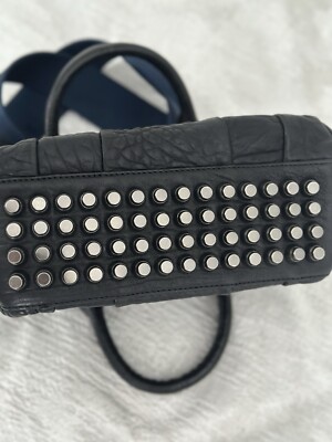 Alexander Wang Rocco Bag In black pebbled leather with hardware