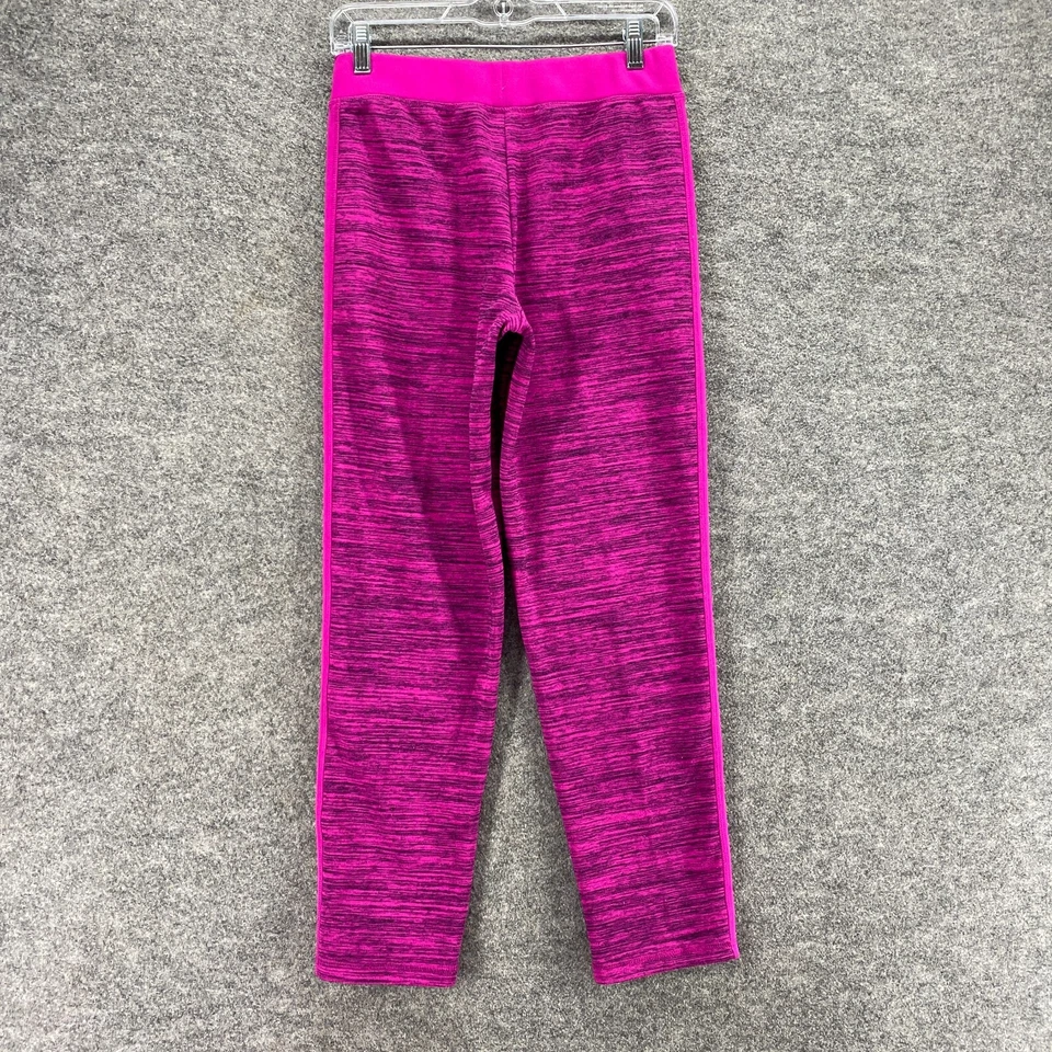 New Balance Ropa Activa Leggings Mujer 14 Rosa Rayas Tiro Alto Capri Pull On Foto 2 de 4