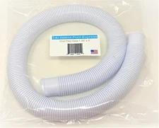 1-1/4" x 3 Foot White Above Ground Pool Flex Connection Filter Pump Return Hose