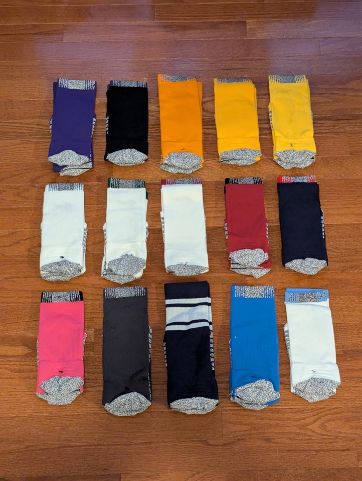 Calcetines deportivos acolchados Nike Grip Vapor entrenamiento atlético PSX605 Foto 3 de 4