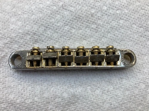Gold ABR 1 style Japanese  guitar bridge  Matsmoko, Electra, etc  Wired ABR 1