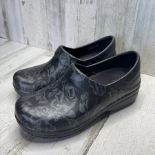 Crocs Women Nurse Neria Pro II Clogs Shoes Dual Comfort Block Floral 6 Excellent