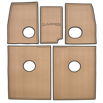 Lund Boat Non-Skid Cockpit Mats 2294230 | 2075 Tyee 2018 (Set of 5)