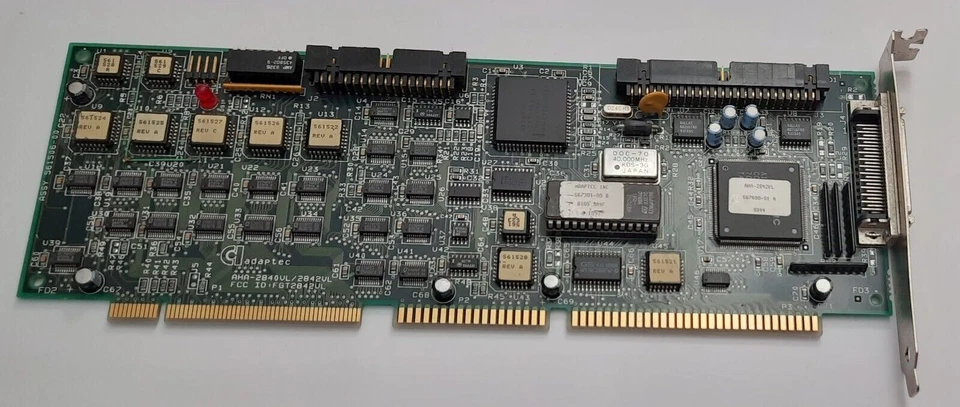adaptec AHA-2842VL SCSI Floppy VLB Controller (1993, retro) - Bild 2 von 4