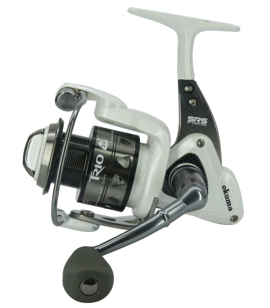 Okuma Trio White Srs65 FD 9 1 Kugellager Frontbremsrolle 