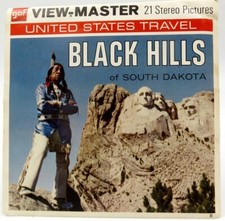 View Master A486, Black Hills, South Dakota, Version B, 3 Reel Set
