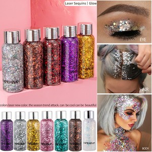 Glitter Gel Face Body Art Holografische Gesichtsbemalung Lidschatten Make Up De Ebay