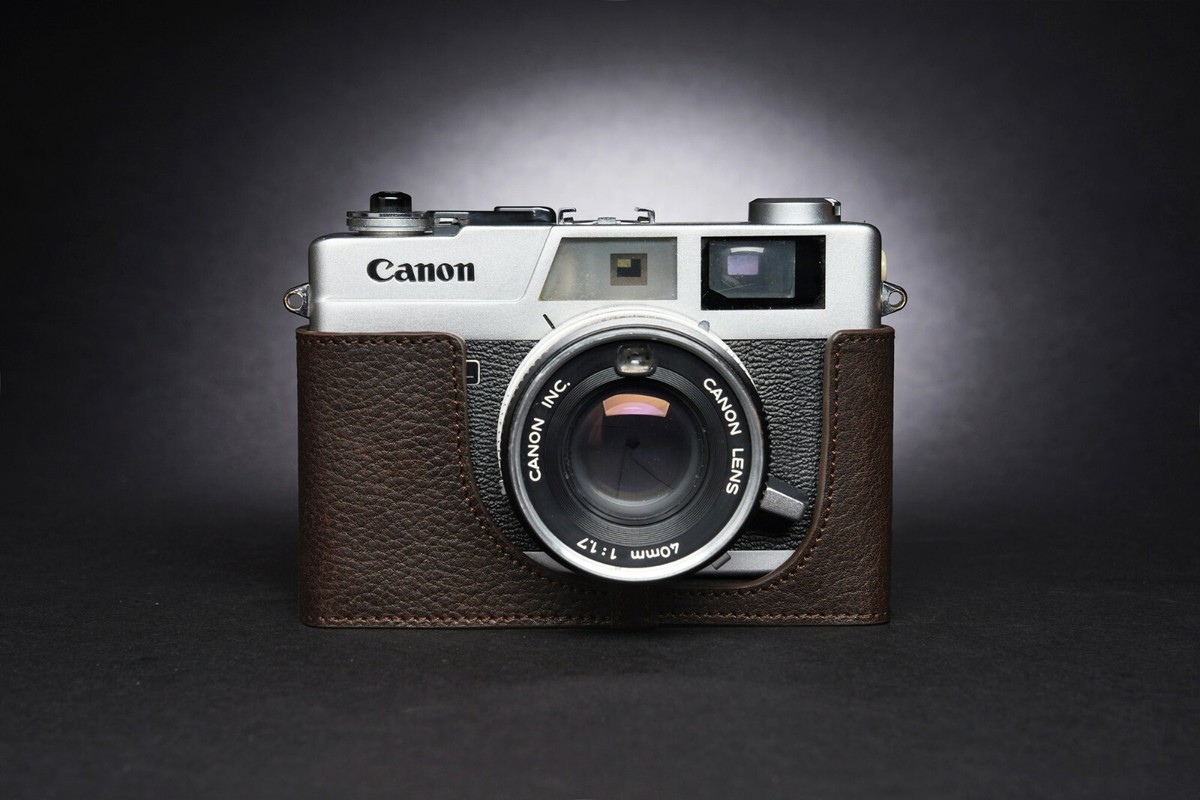 ［動作確認済］Canon Canonet QL17 GⅢ　ケース付き 動作確認済］Canon Canonet QL17 GⅢ ケース付き