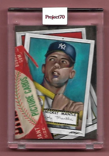 Mickey Mantle 2021 Topps Project 70 By Chuck Styles Yankees With Box PR 2286 