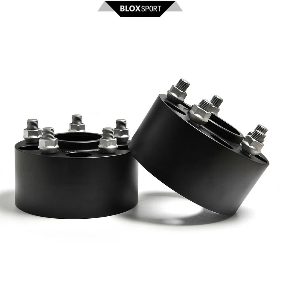 2x60mm+2x70mm para Ford Mustang 5x114.3 Espaciador de rueda forjado 5x4.5" + Perno M14x1.5 Foto 3 de 4