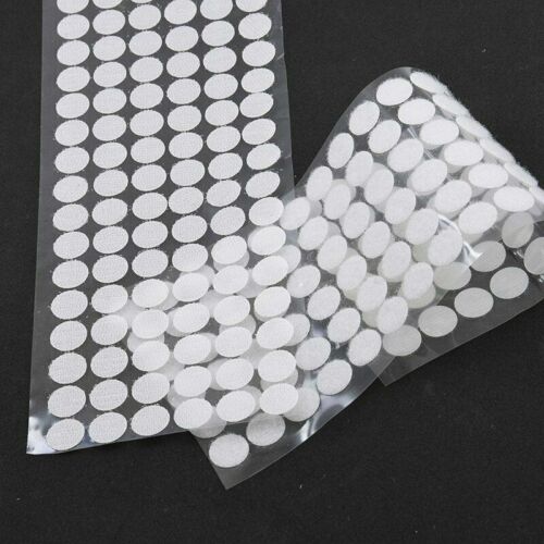 250-2000Pairs Hook and Loop Dots Sticky Self Adhesive Coins Circles Tapes 10mm - Picture 4 of 16