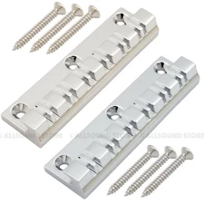 SOLID BRASS 12-String Anchor Style Tailpiece for Flat Top Guitar w/ Screws