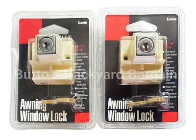 Lane / Black & Decker Awning Window Locks x 2 Same Key Code | eBay