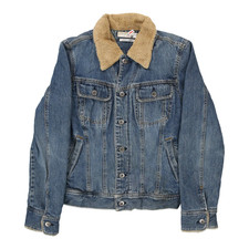 Tommy Hilfiger Denim Jacket - Large Blue Cotton