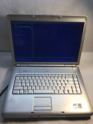 Dell Inspiron 1520 15'' Laptop Intel Core 2 Duo-BOOTS TO BIOS-MZ