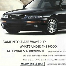 1997 Mazda Millenia S Print Ad, Mazda Millenia Car Print Ad, Mazda Millenia Ad